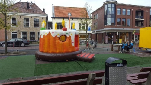 Springkussen Taartkussen